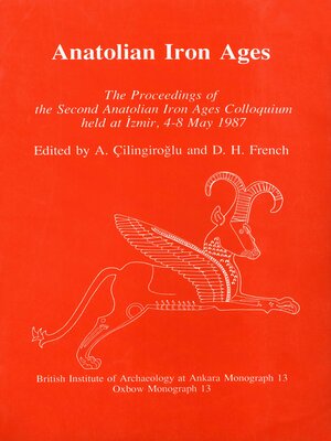 cover image of Anatolian Iron Ages 2